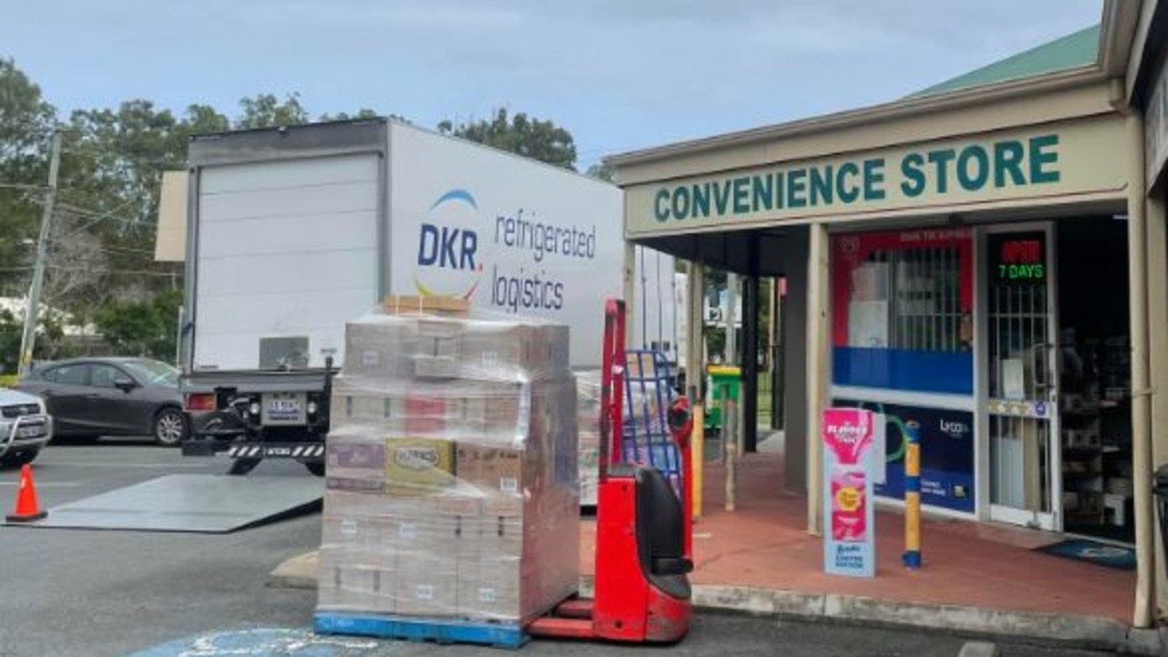 Two teens have been charged after the alleged armed holdup of a convenience store on Quees Rd at Slacks Creek.