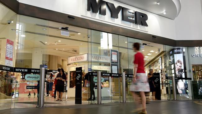 McEvoy stole from Myer on three occasions in 2019, taking a total of around $1800 worth of stock.