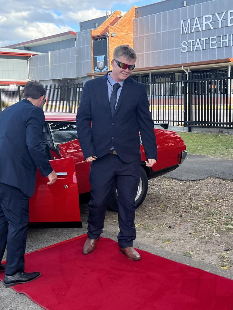 The students of Maryborough State High School celebrate their formal.