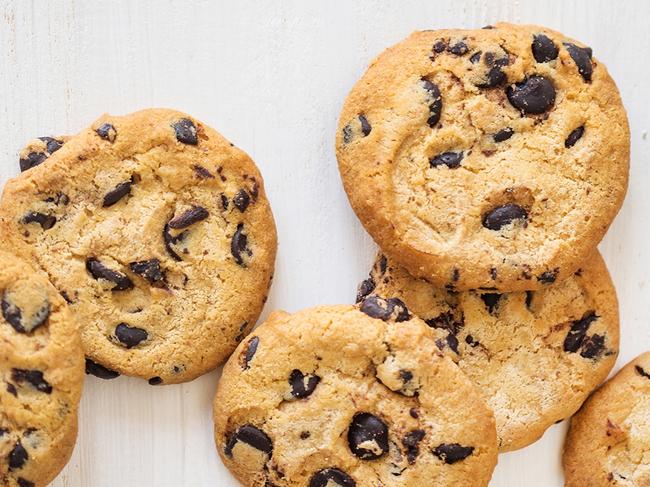 Baking choc-chip cookies is very rewarding.