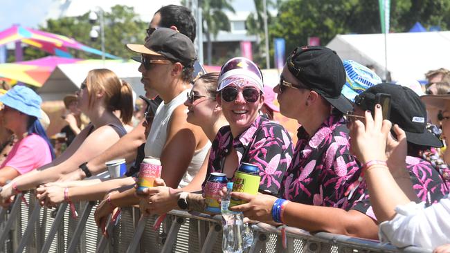 Festival goers at BASSINTHEGRASS 2022. Picture: (A)manda Parkinson