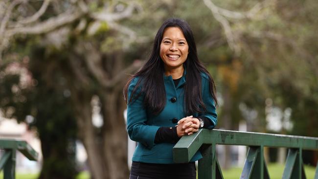 New Reid MP Sally Sitou has reflected on her past in her maiden speech. Picture: Richard Dobson