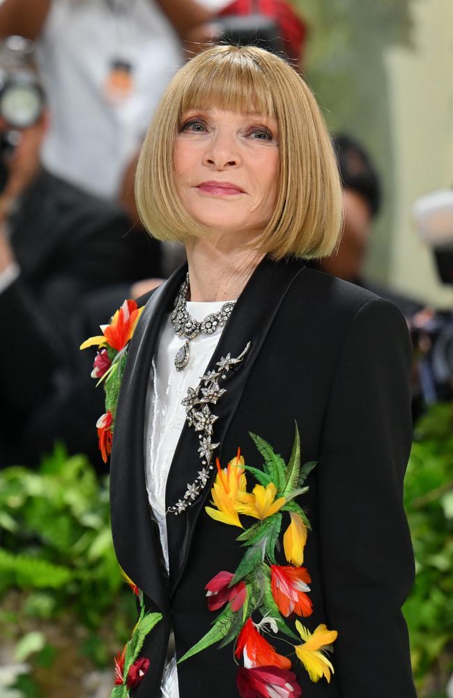 Anna Wintour has revealed the three things she bans from The Met Gala every year without fail. Picture: Angela WEISS / AFP.