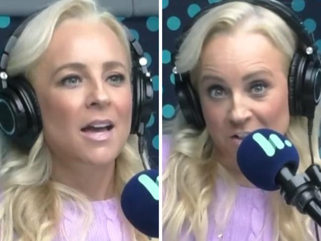 Carrie Bickmore gives an update to listeners.