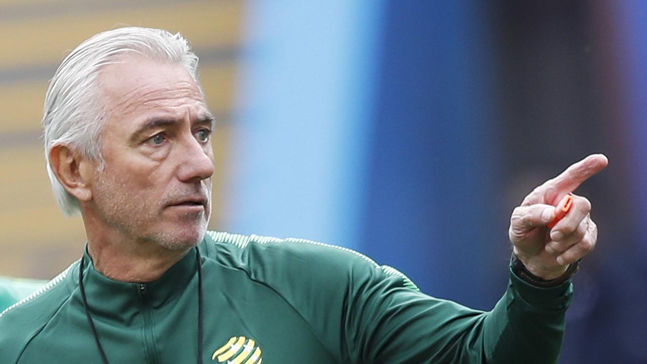 Australia head coach Bert van Marwijk.