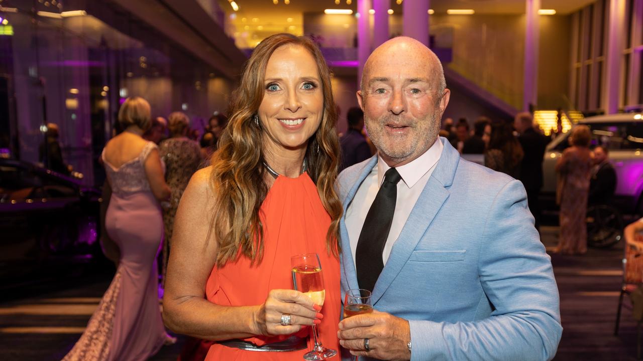 Carolyne Coulson and Bruce Coulson at the 54th Sports Star of the Year Awards at RACV Royal Pines. THE PULSE . Picture: Celeste Humphrey