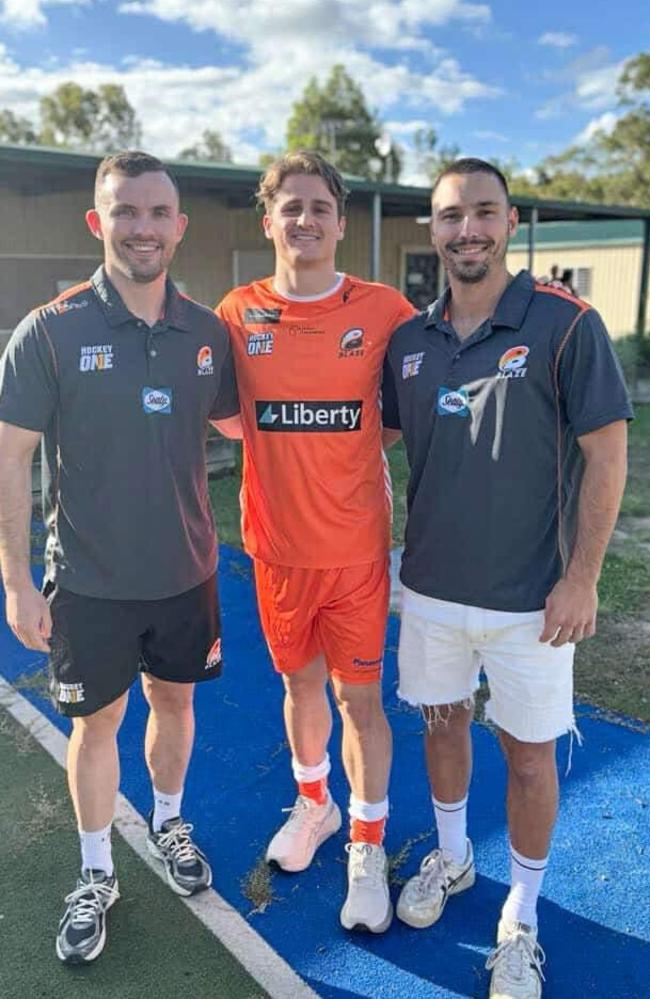 Mitch Nicholson, Elliot Dale and Joel Rintala. Picture: Supplied.