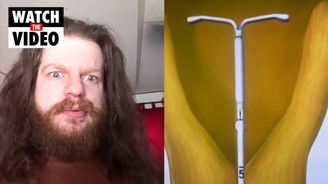 Man's hilarious reaction to IUD insertion