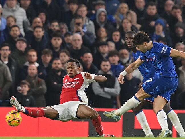 Pedro Neto’s superb strike rescued a 1-1 draw for Chelsea. Picture: AFP