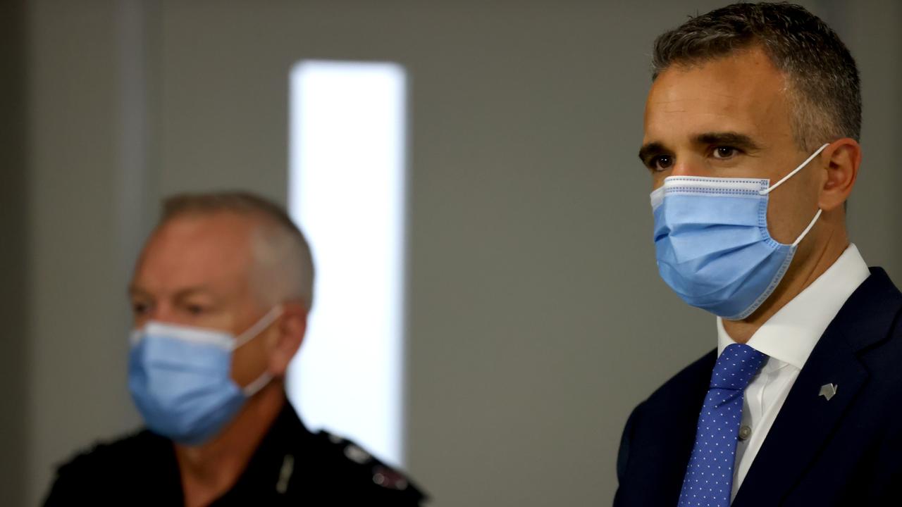 South Australian Premier Peter Malinauskas has warned that that the state’s Covid infections could exceed January’s peak. Picture: NCA NewsWire / Kelly Barnes