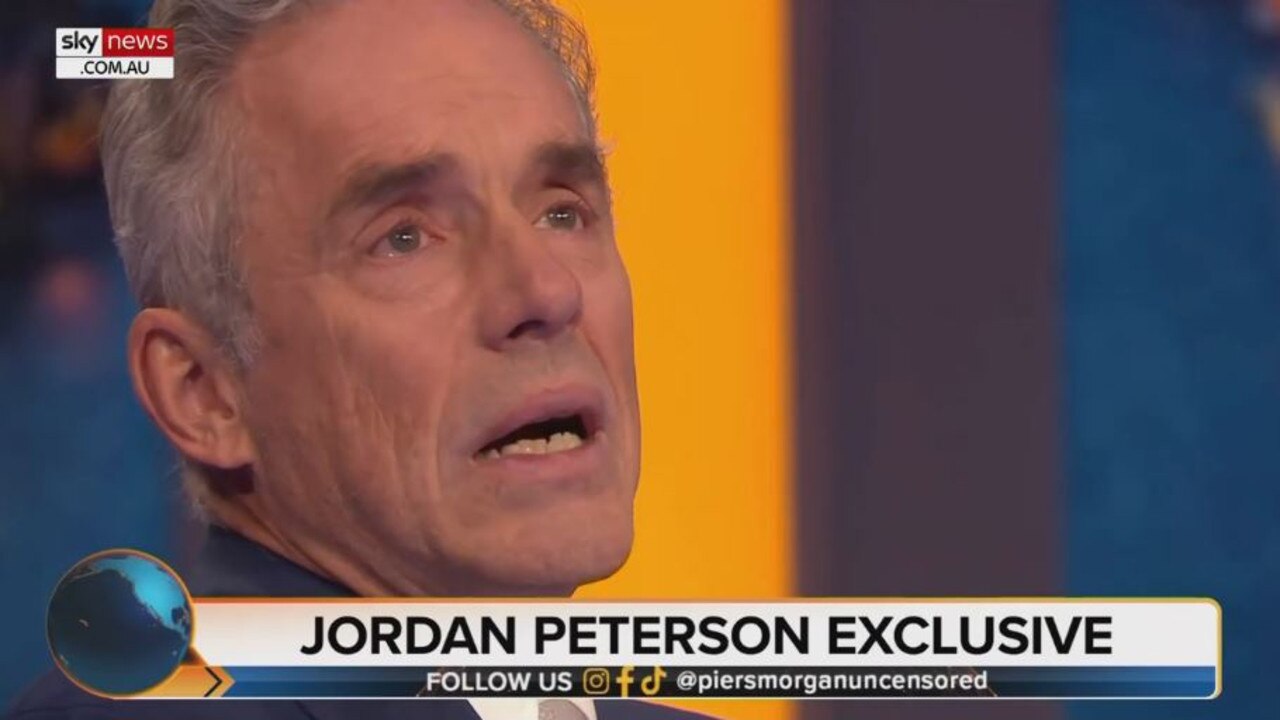 It's misunderstood': Jordan Peterson breaks down in tears over Olivia Wilde  comments - NZ Herald