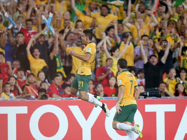 Massimo Luongo is pushing for player of the tournament honours.