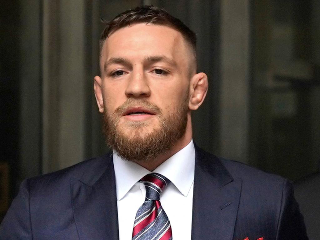 McGregor was found in a civil court to have sexually assaulted a woman. Picture: Timothy A. Clary/AFP