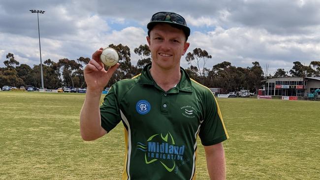 The Ballarat-Redan captain Nathan Patrikeo has been one of the best players this season in Ballarat cricket. Picture: Ballarat-Redan Cricket Club.