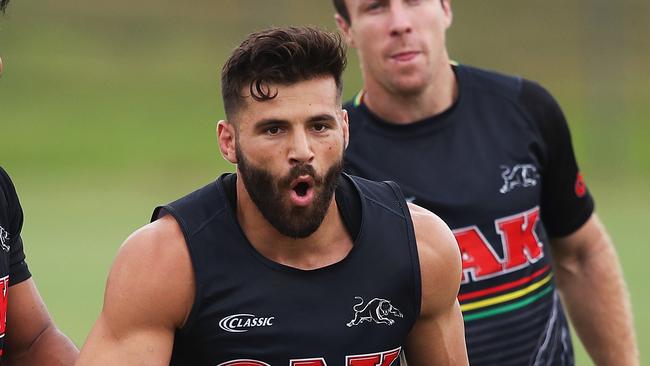 Josh Mansour says players could become distracted by the threat of leaked videos. Picture: Phil Hillyard