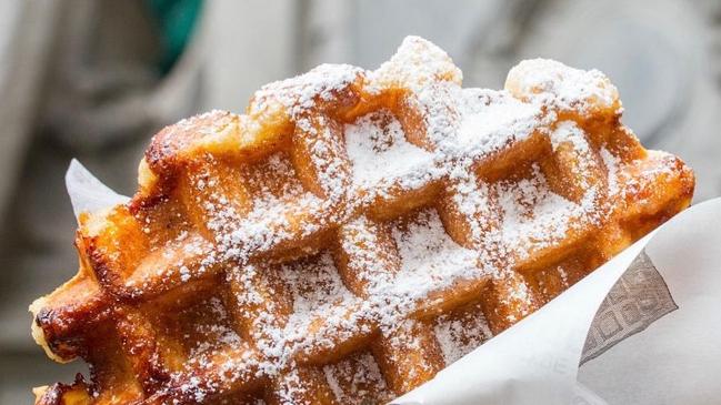 The new cafe will serve waffles, gelato and other pastries.