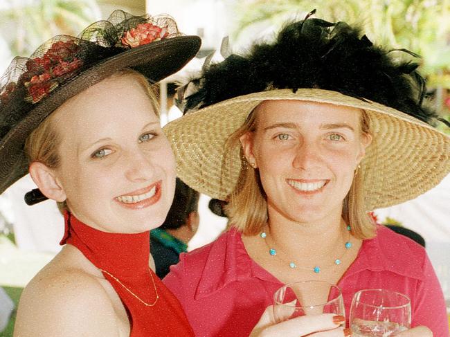 Ladies Day at Cluden Racecourse /Townsville. NICOLE LENNOX and TONI PIPER. 30 Jul 2000