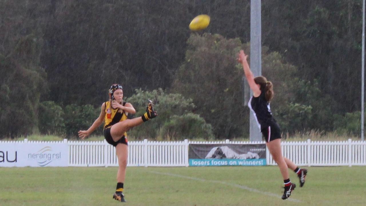 Northern Rivers Tigers up and comer Summer Browning in the 15s.