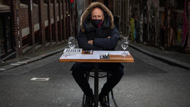 Restaurant owner Chris Lucas of Melbourne institution Chin Chin. Picture: Jason Edwards