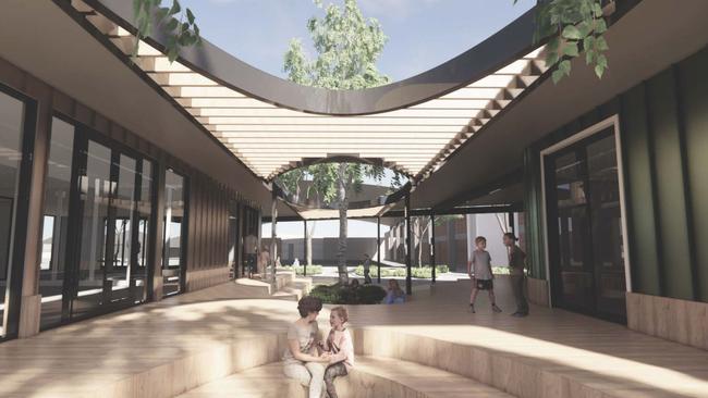 Glenelg Primary School development images. Supplied by Education Department