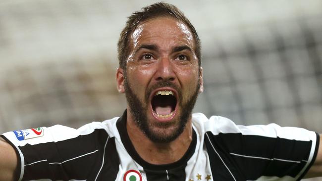 Juventus forward Gonzalo Higuain.