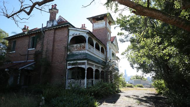 Lamb House in the Brisbane suburb of Kangaroo Point. Picture: Peter Wallis