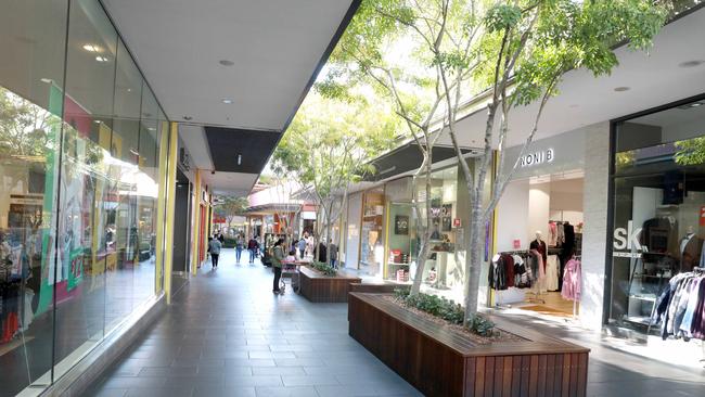 A confirmed case of COVID-19 has been linked to Rouse Hill Town Centre shopping centre. Picture: Angelo Velardo