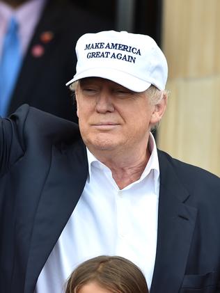 Trump has arrived in Scotland and said the vote could be a good thing. Picture: Jeff J Mitchell/Getty Images.