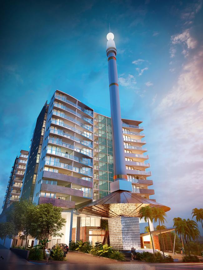 Skyneedle, South Brisbane.