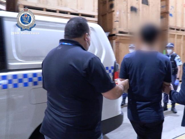 Zeshi Wu was charged over the alleged theft of 42,000 rapid antigen tests worth more than $500,000. Picture: NSW Police