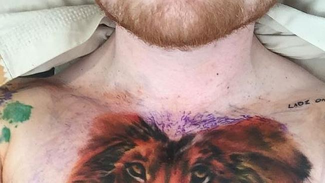 ‘What did you do?’ Sheeran’s shocking tattoo