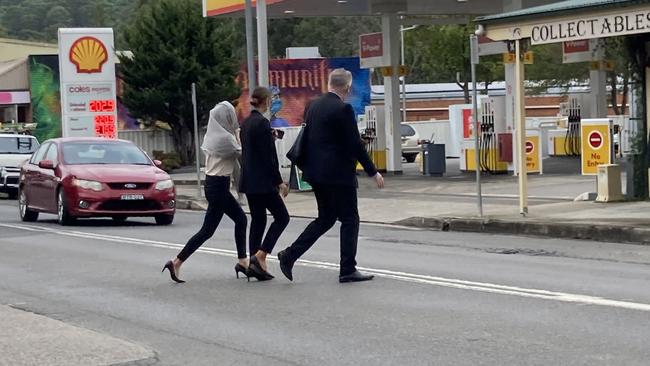 Lara Buttriss and Grace Buttriss are accused of breaking into a Camden home and attacking the residents with a hammer. Picture: Adelaide Lang