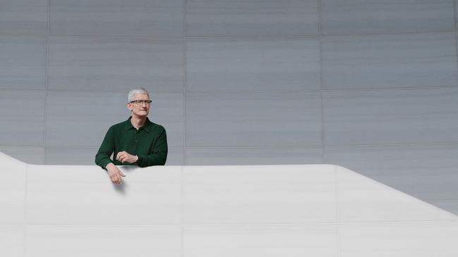 Apple CEO Tim Cook. Picture: Campbell Addy