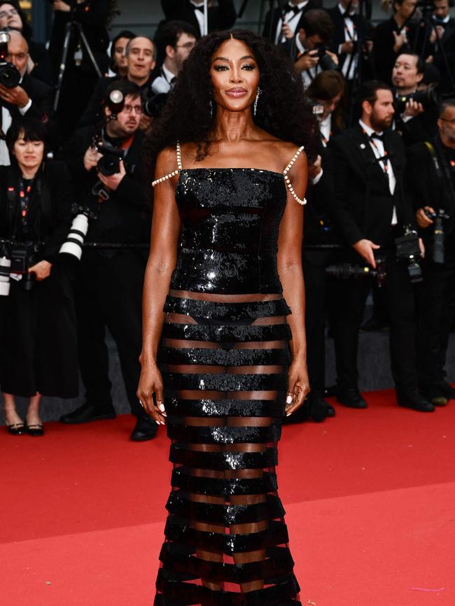 British model, actress and activist Naomi Campbell arrives for the screening of the film "Furiosa: A Mad Max Saga" at the 77th edition of the Cannes Film Festival in Cannes, southern France, on May 15, 2024. Picture: AFP