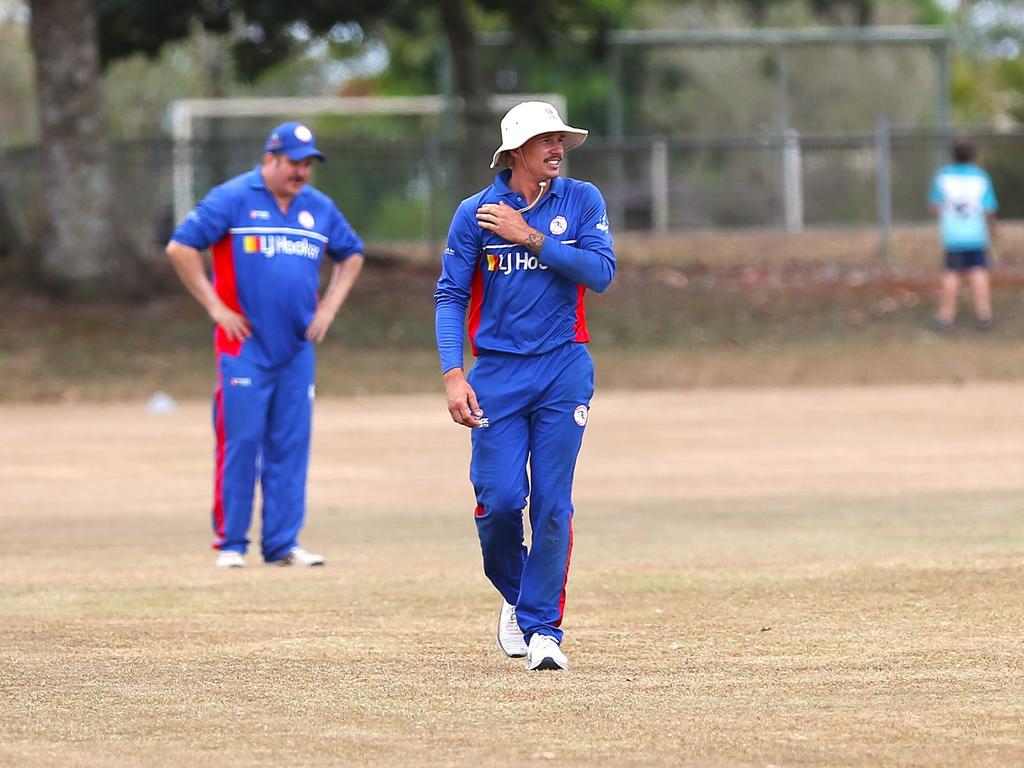 Pictured: Adam Trewin. Atherton v Barron River. Cricket Far North 2024. Photo: Gyan-Reece Rocha