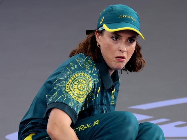 Raygun during her floor routine. Picture: Getty Images