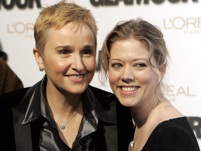 Bitter breakup ... Melissa Etheridge, left and her former partner Tammy Lynn Michaels have two children together but had an acrimonious breakup.