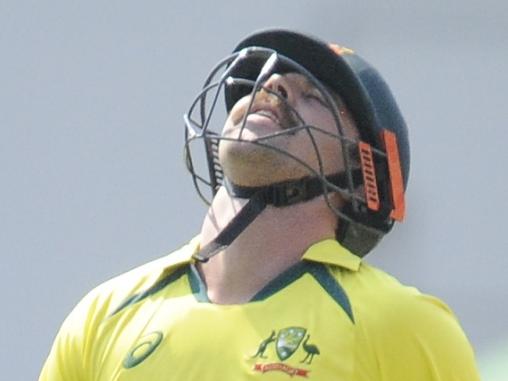 BLOEMFONTEIN, SOUTH AFRICA - SEPTEMBER 09: Travis Head of Australia out for 64 during the 2nd Betway One Day International match between South Africa and Australia at Mangaung Oval on September 09, 2023 in Bloemfontein, South Africa. (Photo by Charle Lombard/Gallo Images)