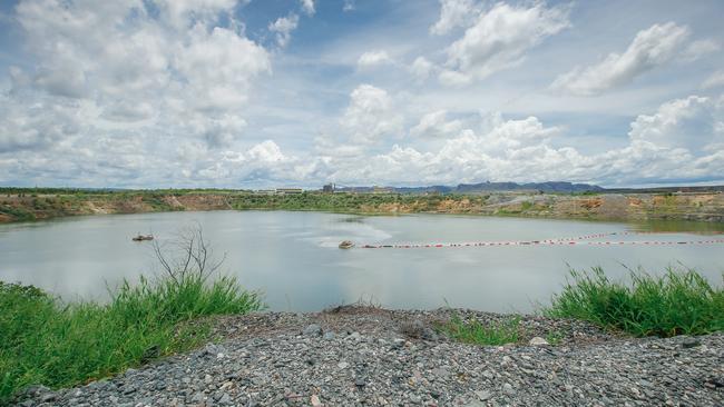 The Ranger mine site from Pit 3. Picture: Glenn Campbell