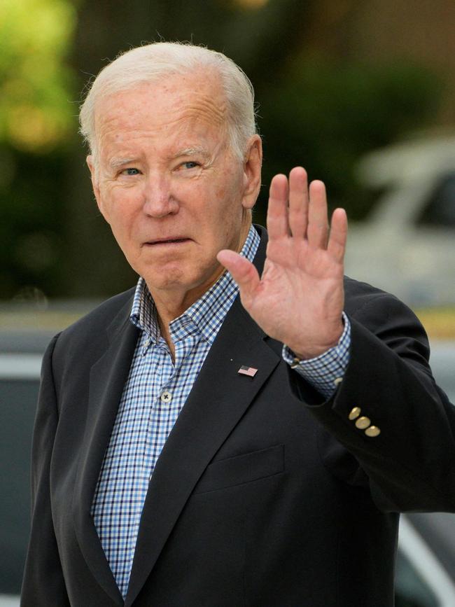 US President Joe Biden