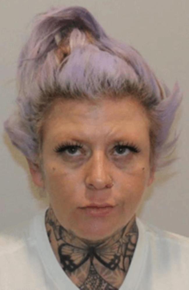 Samantha Lethaby told police she was aiming for the tree she crashed into and not police when she allegedly drove her car towards police officers.