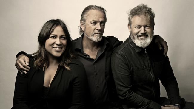 Singer-songwriters Kate Ceberano, Steve Kilbey and Sean Sennett. Picture: ABC Music