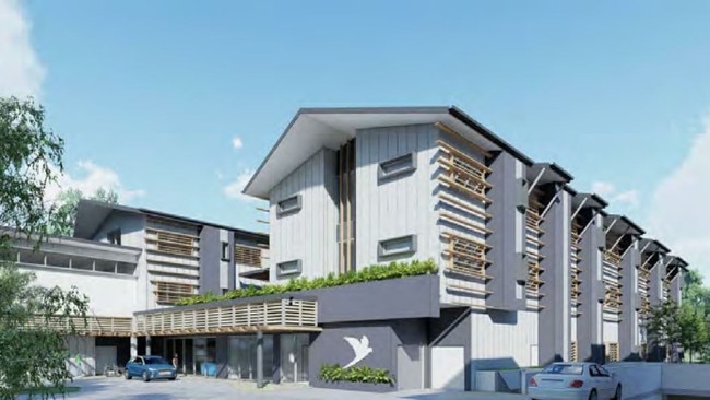 Development application shows plans for a high-end modern aged care facility in Boondall.