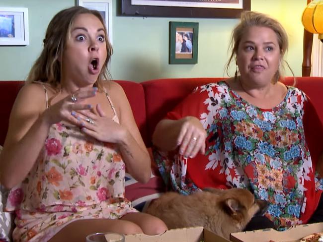 Angie and Yvie from Gogglebox. Source: YouTube