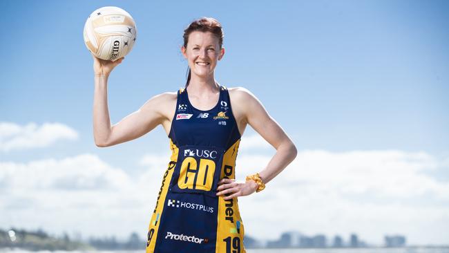 Sunshine Coast Lightning defender Kate Shimmin will be back in 2022. Picture Lachie Millard