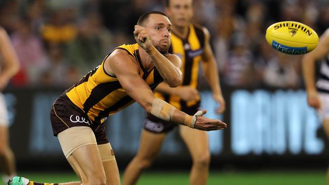 Hawthorn should consider trading Jack Gunston, but only for a first-round draft pick. Picture: Michael Klein