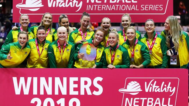 Australia wins the Quad Series despite losing to England. Picture: Getty Images