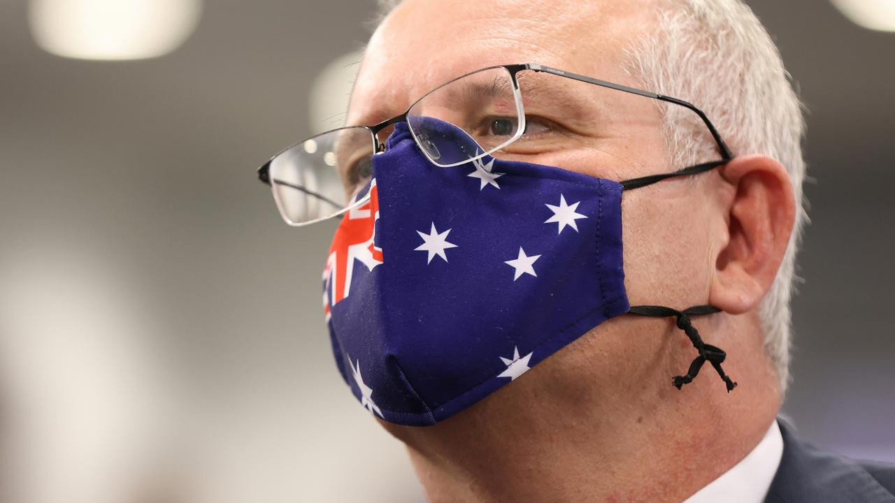 Prime Minister Scott Morrison in Perth. Picture: Paul Kane/Getty Images