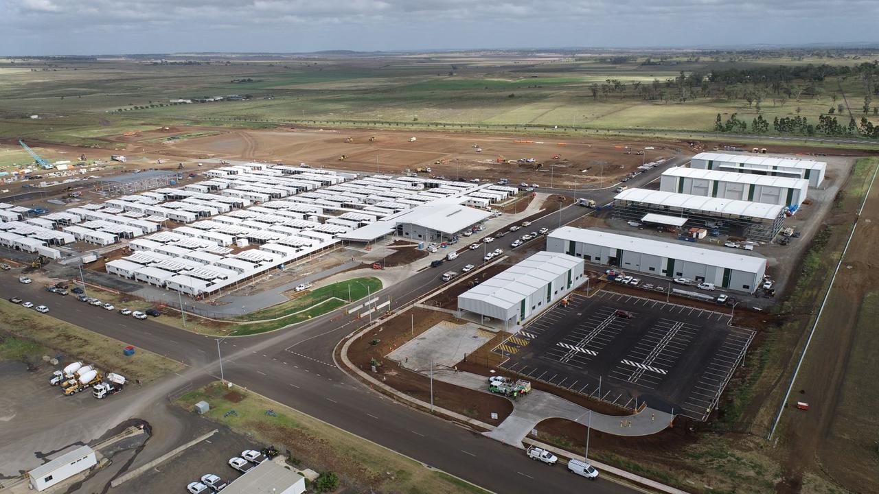 The Queensland Regional Accommodation Centre at Wellcamp is ready to host international arrivals needing to enter Covid quarantine.