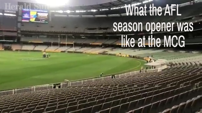 What the AFL season opener was like at the MCG